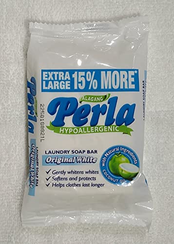 Image of Perla Original White Laundry Soap 110g Extra Large Philippine Product