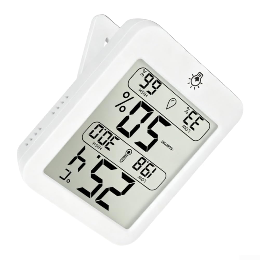 Termómetro Digital Interior 3.6" Monitor Humedad para preciso