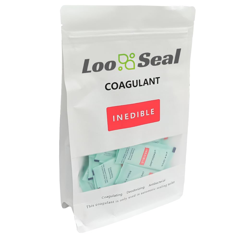 Pack de 30 absorbentes para inodoro LooSeal EVO, Tank, Elite, sin agua