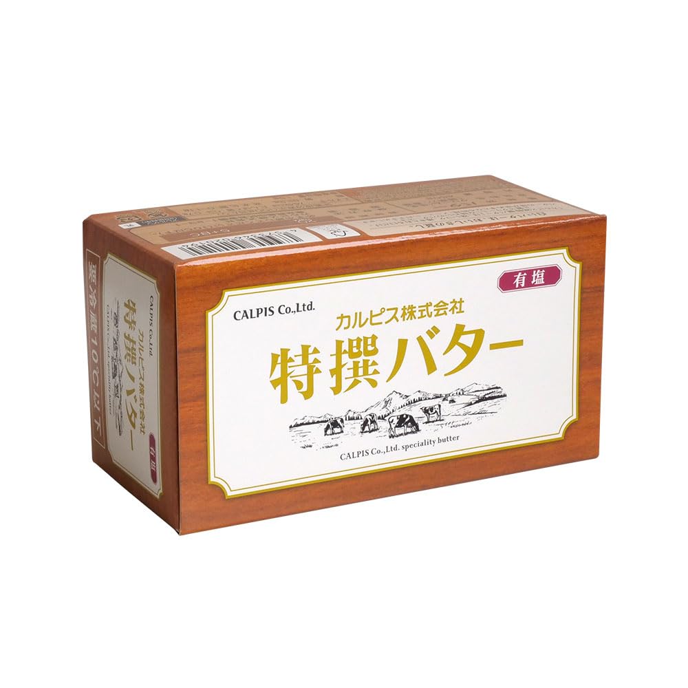 Amazon.co.jp: カルピス 特選バター 有塩 450g : 食品・飲料・お酒