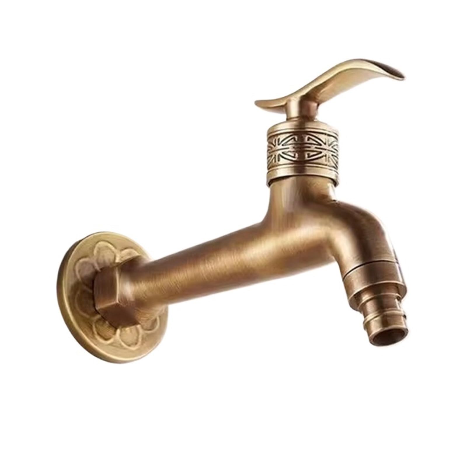 Laighjenbcf Style 2 Faucet，Brass Bathroom Mop Sink Faucets Wall Mount