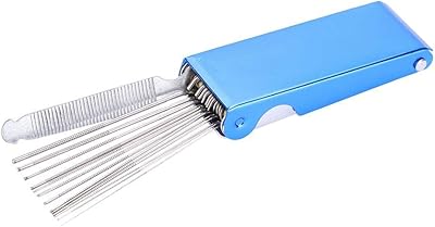 Guitar Nut Files,Guitar Repair Kit 13 in 1 Guitar Mandolin DIY File String Saddle Nut Slot Polish Maintenance Tool