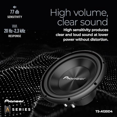 Image of PIONEER A-Series TS-A120D4 12 inch Subwoofer 1500W Max