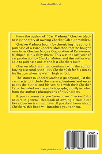 Checker Madness: A Checker Cab Owner's Story