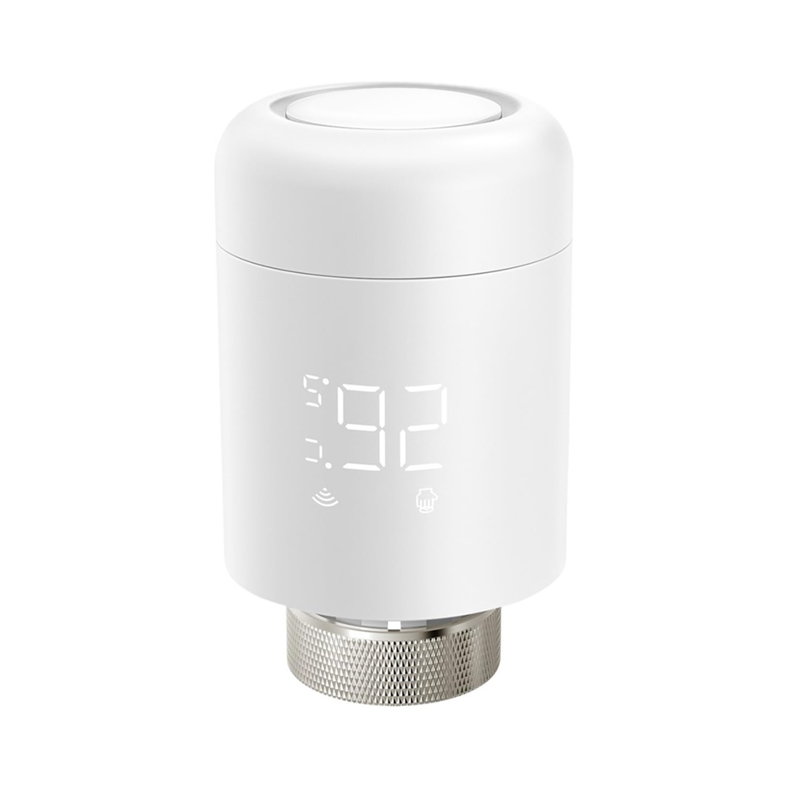 WLAN-TRV-Heizkörperaktuatorventil, Thermostatventil, Temperaturregler-Unterstützung Automatische Regelung(1PC)