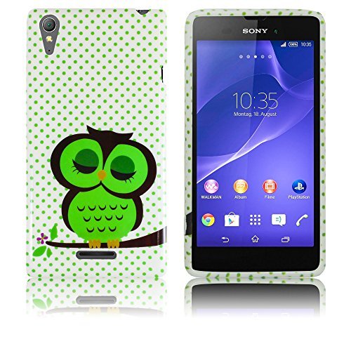 Sony Xperia Style T3 silicio CUTE OWL case Cabina