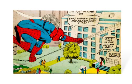 Marvel Aquarium Tank Background for 10-Gallon Aquarium, Spiderman and Green Goblin