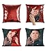 Kim Jong Un Nicolas Cage Magic Reversible Almohada Divertida, Almohada Decorativa, Divertido, (Funda de Almohada)