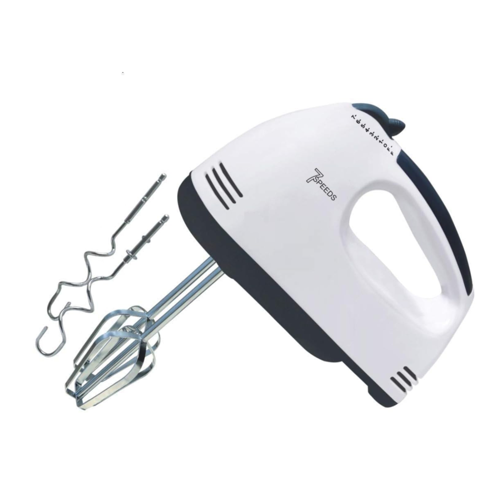Easy Mix Electric Hand Mixer | 7 Speed Variable Control Handheld Mixer | Powerful 260 Watt Motor with High-Speed Beaters for Baking, Whipping & Mixing-image-49
