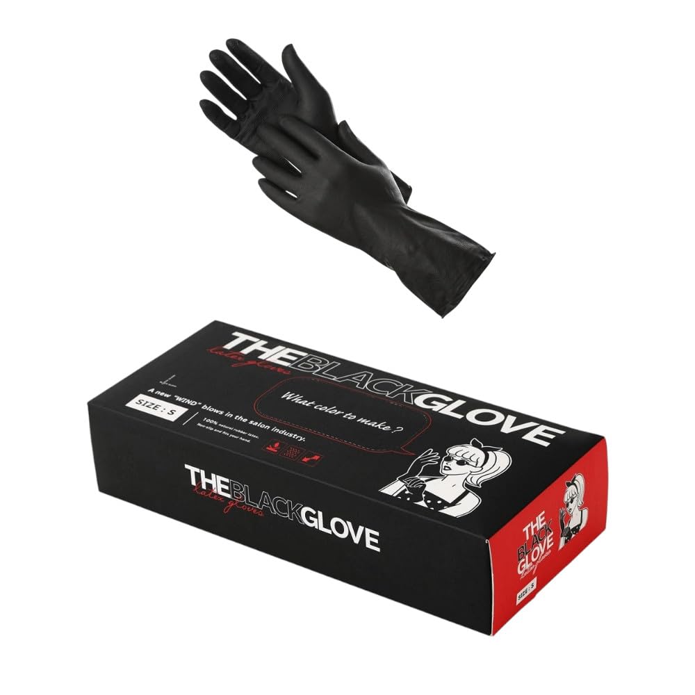 Amazon | THE BLACK GLOVE( ザ ブラックグローブ) 50枚入 M | THE