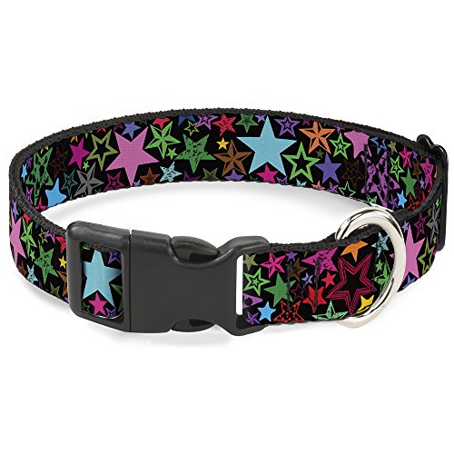Collar de perro resistente con cierre seguro de hebilla y diseño Stargazer 2