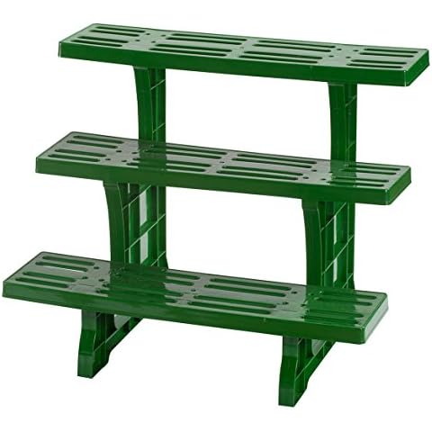 3-Tier Weatherproof Plastic Garden Stand Cover