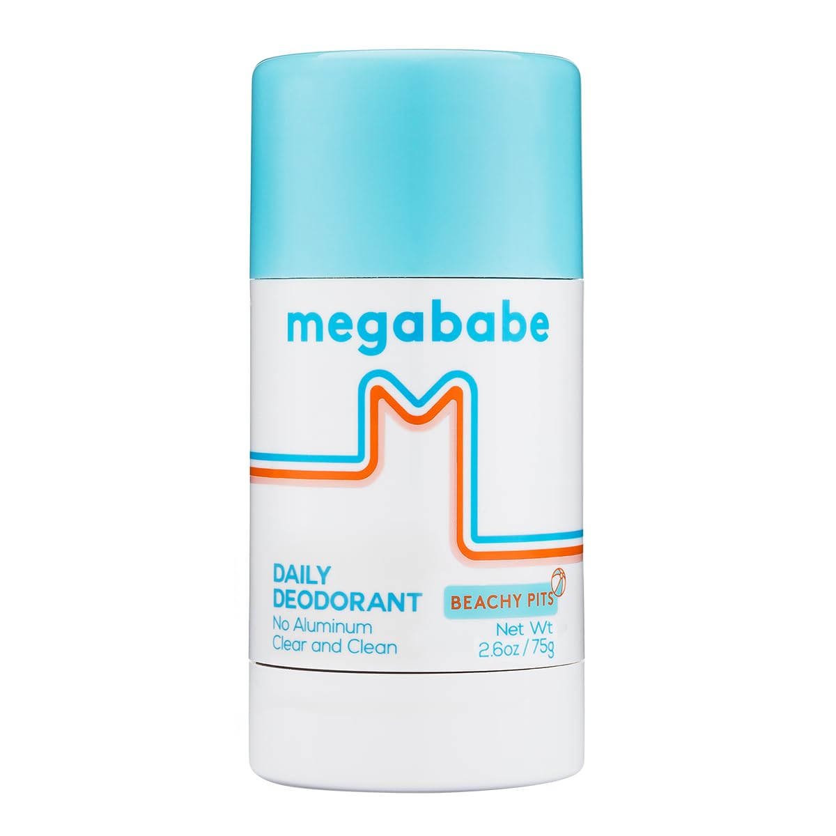 Beachy Pits Daily Deodorant, Fresh Scent, 2.6 Ounce, Stick