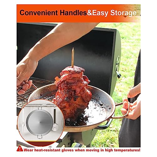 RUANI Stainless Steel Replacement Vertical Skewers for Grill-al Pastor, Shawarma, Kebab, Silver - Image 3