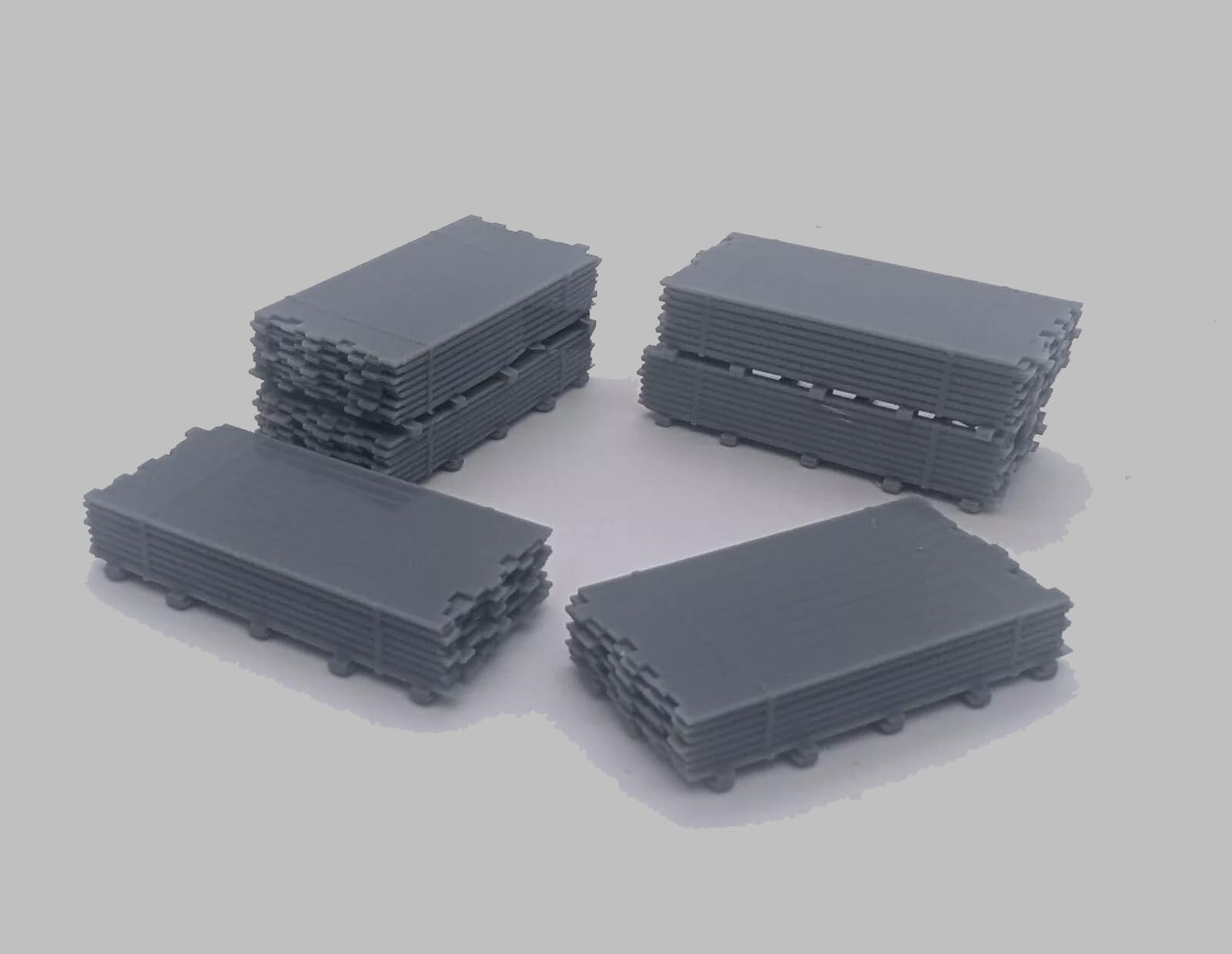 N Scale Saw Mill Lumber Flat Car Load N9003