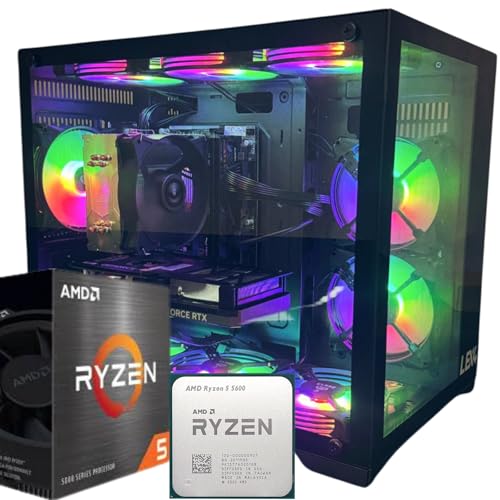 PC Gamer com AMD Ryzen 5 5600 e GeForce RTX 3060 8GB