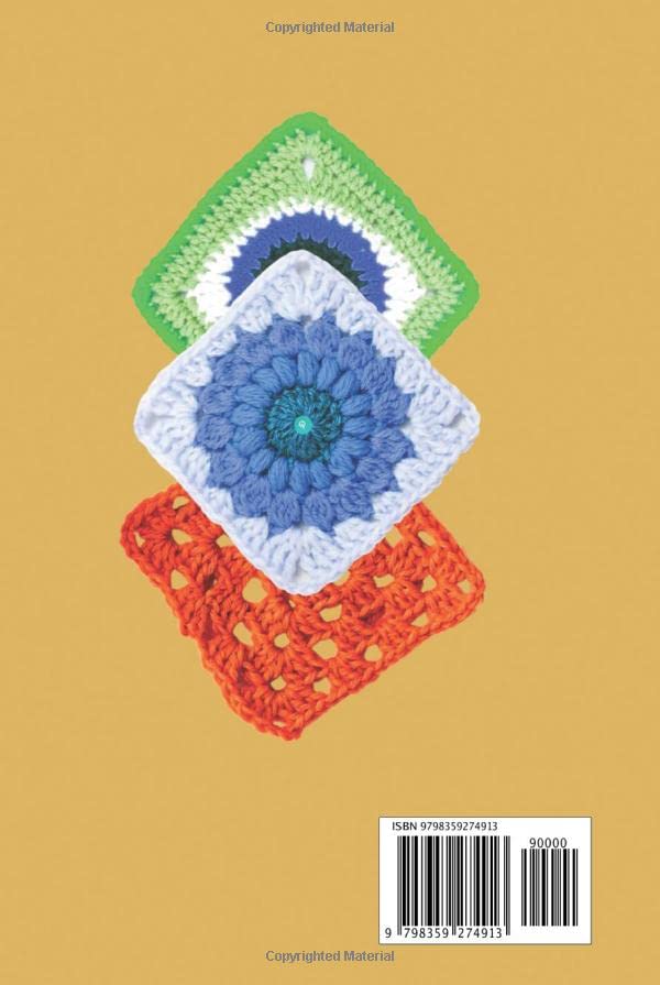 Granny Square Crochet Patterns Made Easy: Make Decorative Crochet Stitches and Motifs with this Beginner's Guide to Contemporary Granny Squares - Image 2