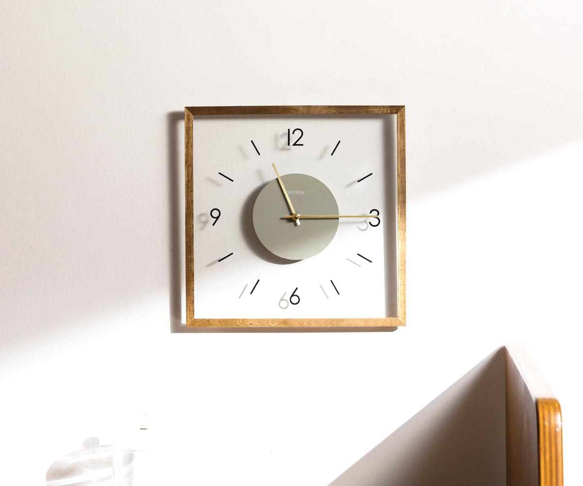 Amazon.co.jp: インターフォルム 掛け時計 CL-4424BN ラトゥリ