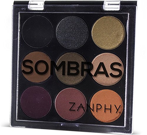 Paleta De Sombras 9 Cores 068P, Zanphy, Multicor