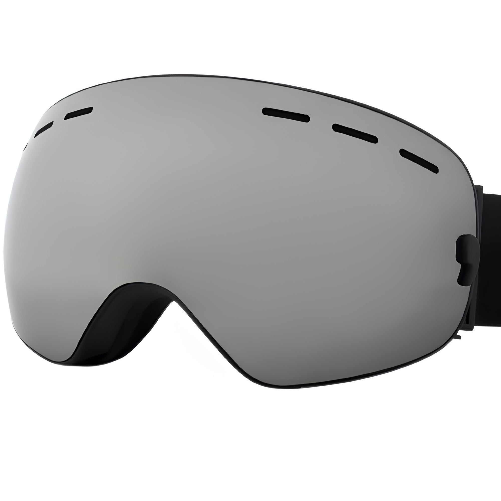 PHMAX - Máscara de esquí para hombre y mujer, gafas de esquí snowboard para moto de nieve sin montura 100% UV400, antiniebla, máscara de esquí de invierno