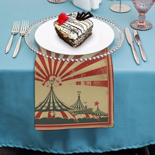 Servilletas de Tela Floral Vintage Circus 6 Unidades miniatura 4