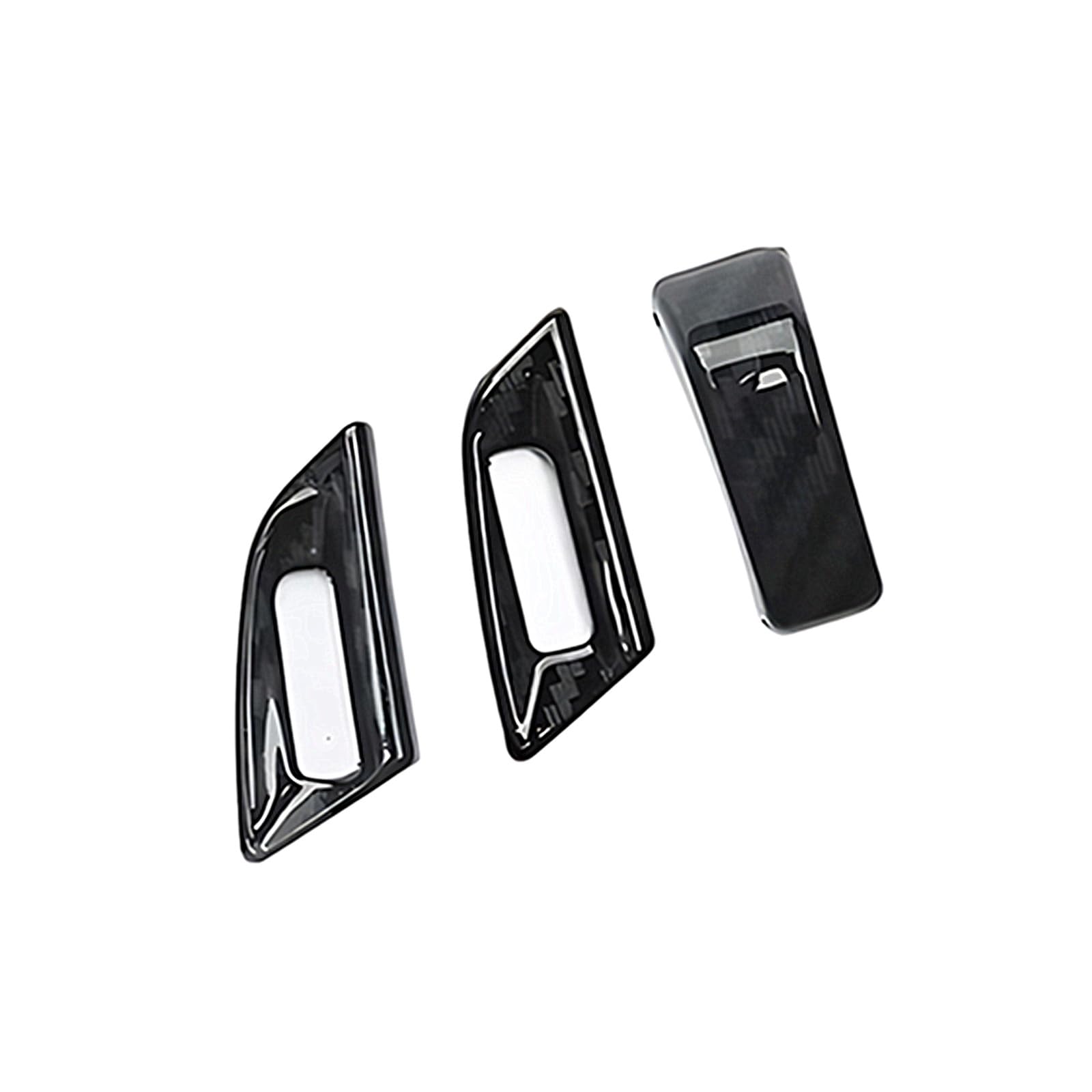 Dashboard Trim Air Vent Compatible with Peugeot for 3008 5008 GT 2017-2023 LHD Car Air Vent Trim Frame Air Outlet Decorative Cover Sticker