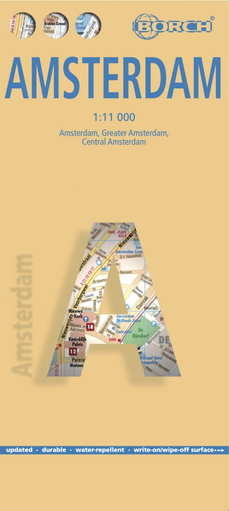 Amsterdam, Laminated Borch Map