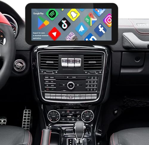 FUNZIONALITÀ MULTIMEDIALI: accedi alle app popolari tra cui Waze, Netflix, Spotify, YouTube, TikTok e Twitch direttamente attraverso l'interfaccia allo schermo dell'automobile