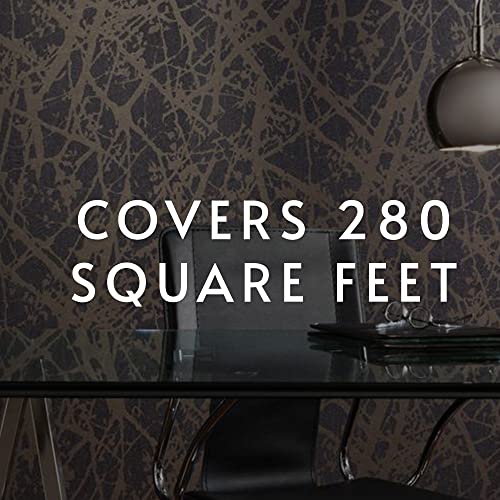 Roman 111 Non-Strippable Heavy Duty Clay Wallpaper Adhesive - Maximum Tack Wallpaper Paste - 1 Gallon, Tan #TOP4