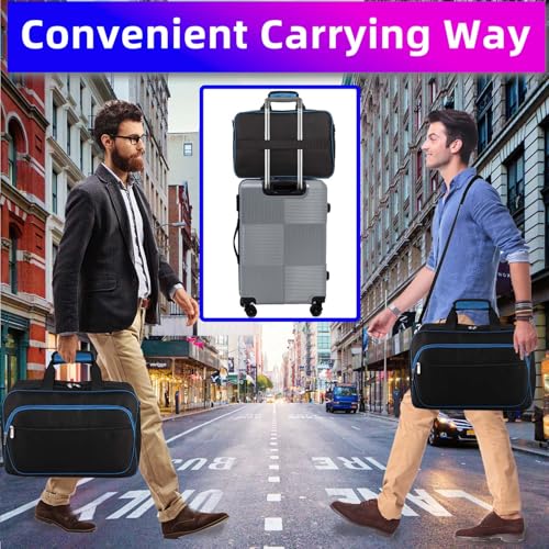 Image of jamini Carrying Case for PS5, PS5 Pro, Travel Case Suitable for Playstation 5 Discs Digital Edition, Large Capacity Storage Bag for Console, Headset, Controllers, Game Accessories
