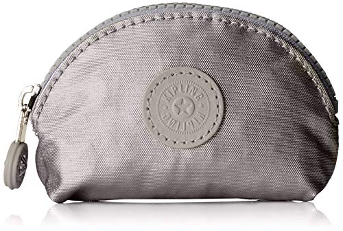 Preisvergleich Produktbild Kipling Damen Baroe S Münzbörse, Schwarz (Carbon Metallic), 11.5x7x3 cm