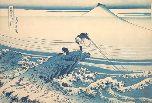 Kajikazawa Katsushika Hokusai affiche impression sur toile déco salon 60x90cm