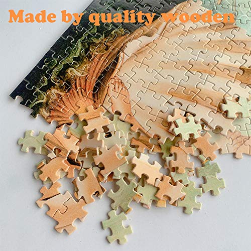 Puzzle 2000 Teile Erwachsene Holzpuzzle Wooden Jigsaw Puzzle Kaninchenkuss Blume,Puzzle Spielzeug fur Erwachsene Und… – Bild 3