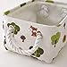 TcaFmac Small Basket,Fabric Storage Basket for Gifts Empty,Basket for Organizing,Decorative Basket,Small Storage Basket, Basket for Storage,Canvas Storage Basket,Dog Toy Basket 12 x 8 x 5 inch