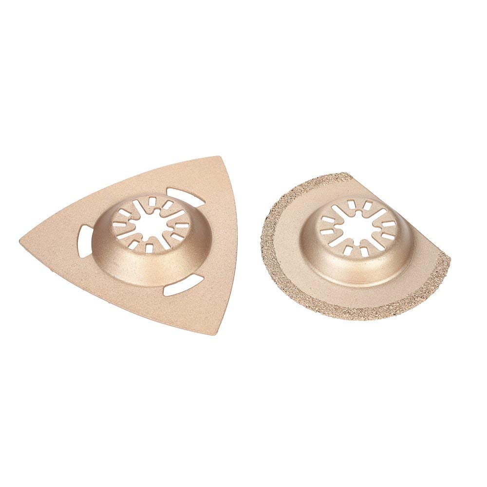 Juego de 100 cuchillas oscilantes para herramientas multiherramienta Dremel Fein Multimaster Makita Bosch Rockwell Sonicrafter Worx multiherramienta