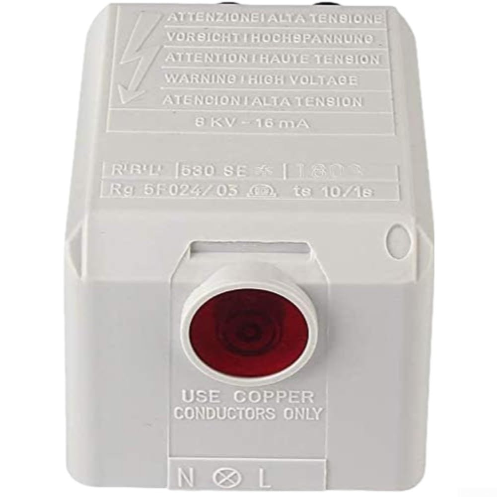 Unità di controllo 530se compatibile con Riello G3 per G5 per G10 per bruciatori a combustibile G20 Design in plastica robusta Maggiore efficienza di riscaldamento e protezione da surriscaldamento (A)