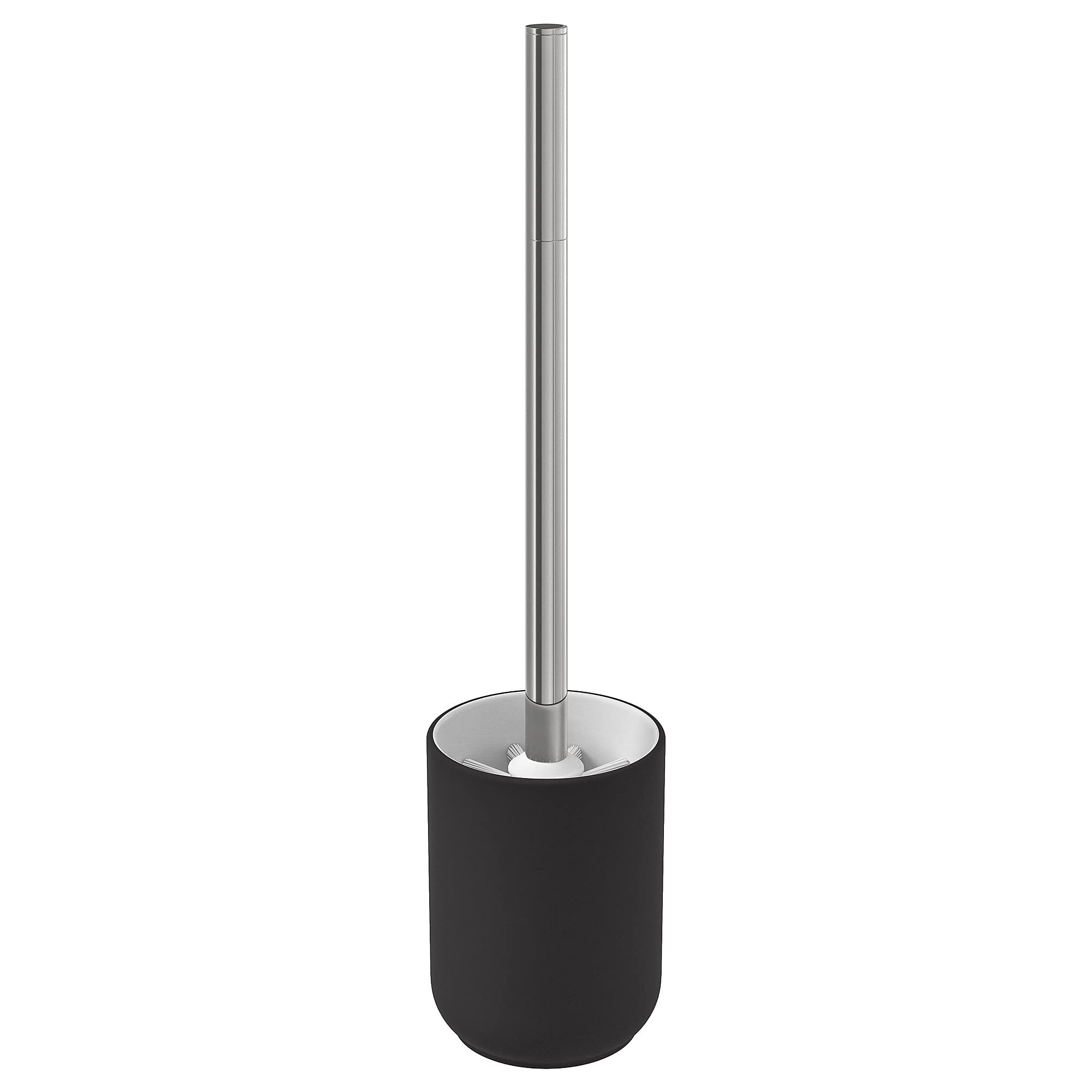 Brosse WC chic EKOLN gris foncé idéale pour moderniser vos petits coins