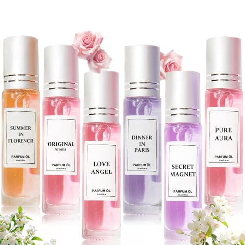 RadiantRe Pheromonparfüm Perfume for Women, Original pheromonparfüm Damen, Pheromondüfte von Pheroma, Duftverstärker mit Pheromonparfüm, Mini-Parfümset (60ml, 6PC)