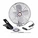 Ventilateur de voiture/12v/24v/voiture avec ventilateur/grand camion petit ventilateur/grand ventilateur de plafond, H, 12V