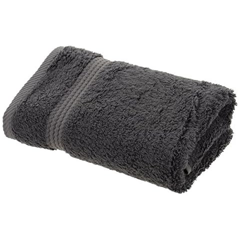 Bamboo Bliss Slate Grey Bamboo Luxury Hand Towel Plush Soft Bathroom Bath Linen 50 x 100cm Cover