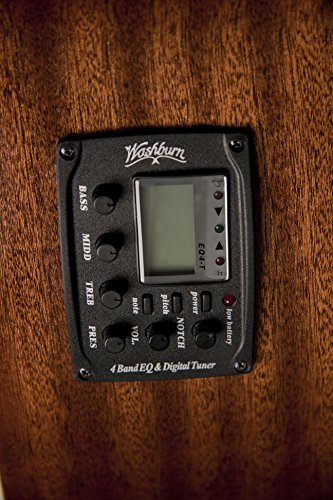 Guitare Washburn Folk Harvest G7SCE natural - Les Beatles, Paul McCartney, John Lennon, RIngo Starr, George Harrison Guitare Washburn Folk Harvest G7SCE natural – Image 8