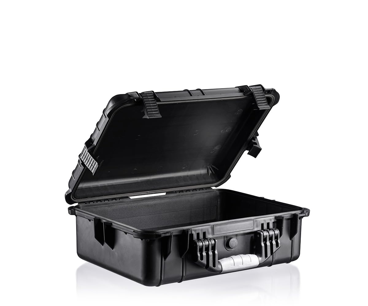 Apollo Case 6060 - Funda protectora de plástico duradero para equipos, absorbe los golpes con diseño delgado, antiarañazos y ligera, ideal para uso diario, Black, Minimalista, plástico duro,