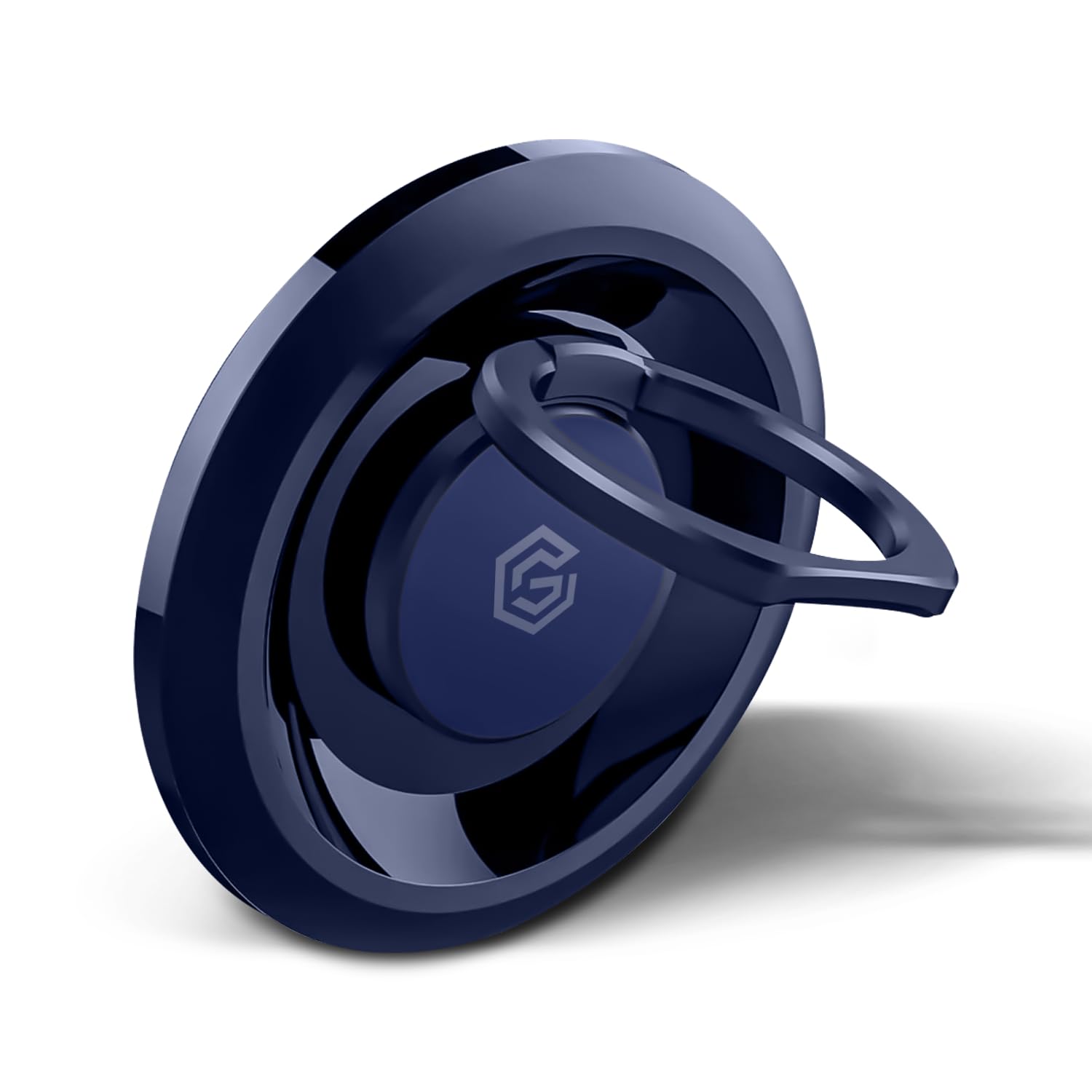 GRIPP® Mag Ring Mount MagSafe Ring Holder Compatible with iPhone 16/15/14/13/12 Series | Adjustable Kickstand Metal Magnetic Mount | MagSafe Accessories | Easily Removable Phone Holder - Blue