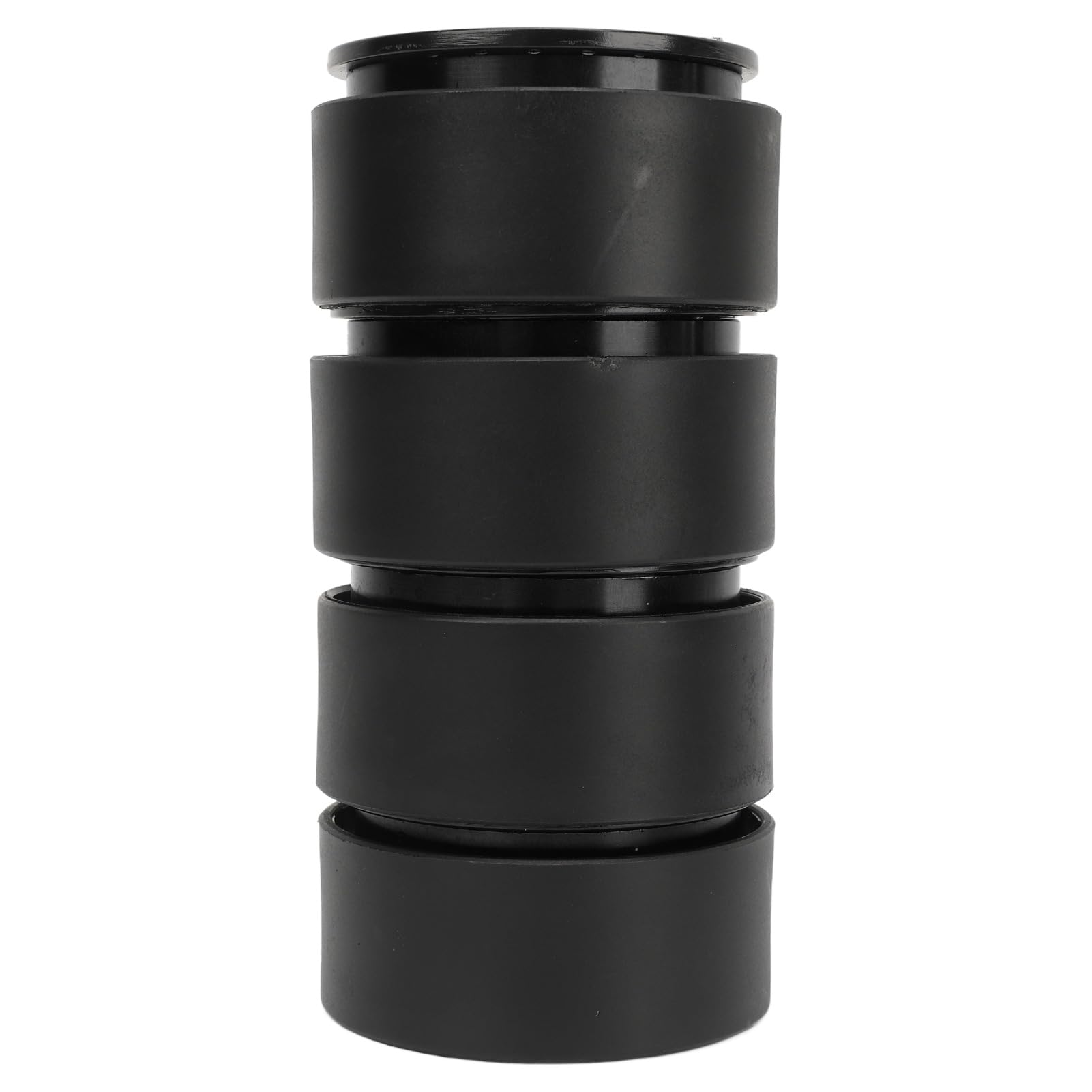 4 cerchi per crawler RC, universali in lega di alluminio da 1,9 pollici con beadlock, adatti a SCX10, SCX10 II, SCX10 III e GEN8; set di cerchi RC leggeri e resistenti per (Nera)