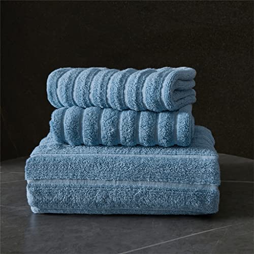 Hbvgxs Soft Bath Towels Set Solid Color Hand Towels Washcloths Highly Absorbent Bath Towels Towels For Adults (Color : C, Size #TOP27