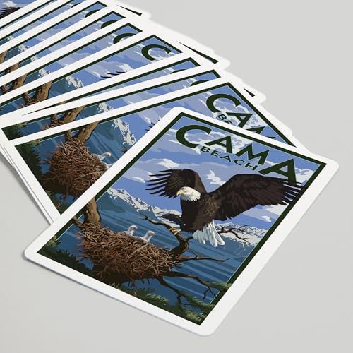 Baraja Poker Cama Beach State Park Washington 52 Cartas miniatura 5