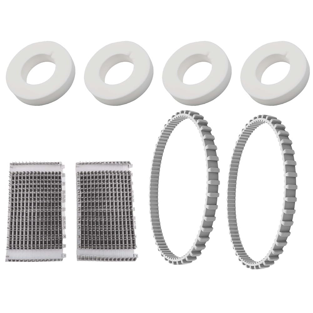 Kit 8 anneaux de roue en mousse 6101611-R4 avec 2 courroies 9985006-R2 et 2