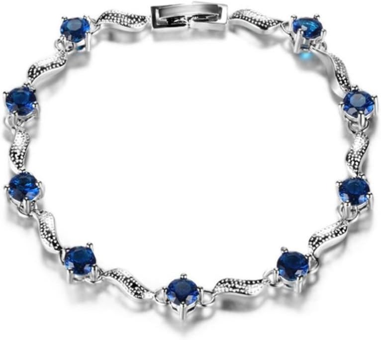 Jewelryking Fashion Jewelry Modern Minimalist Design Style Is Romantic Colored Gemstone Bracelet