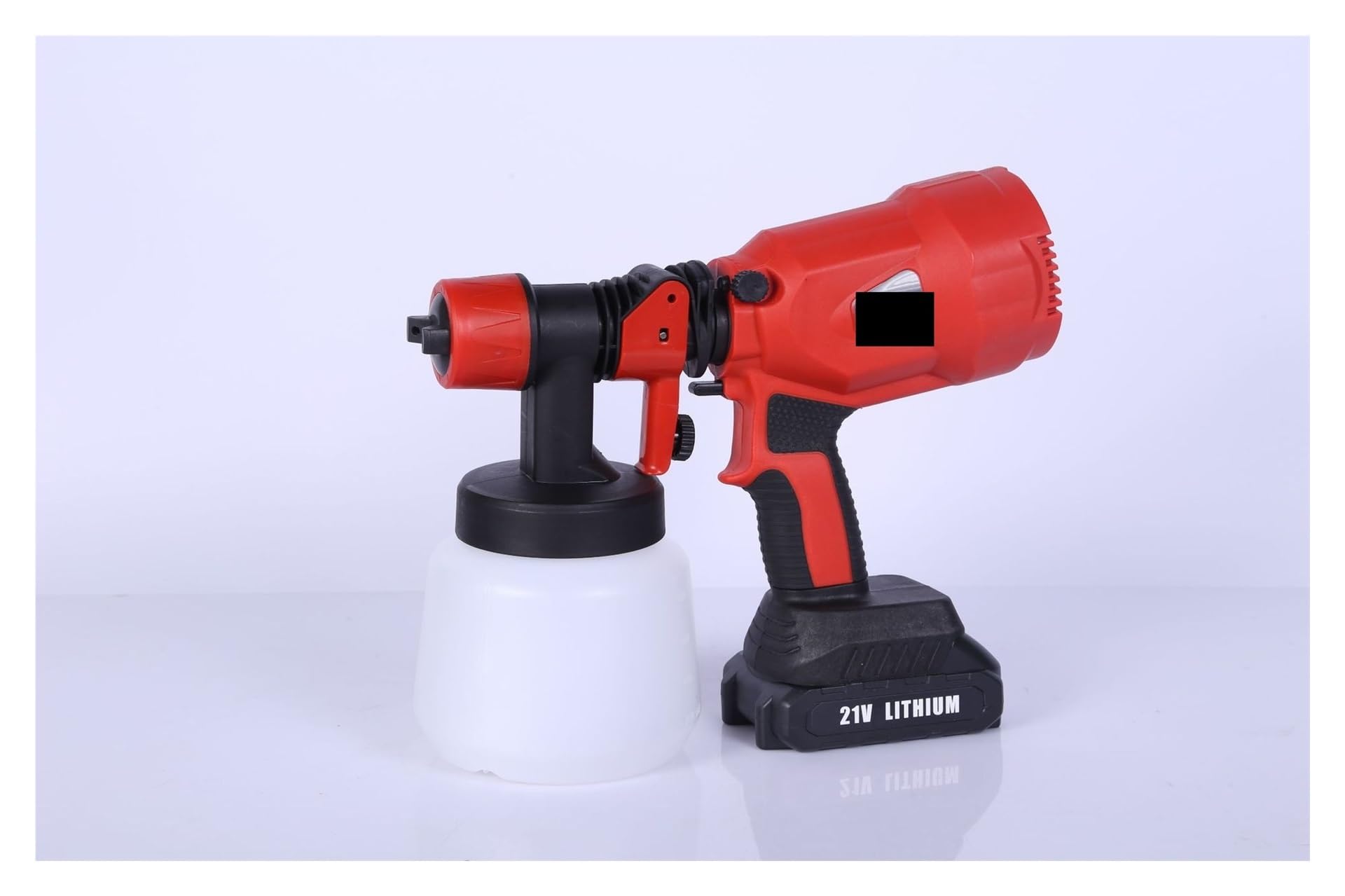 Pistola Rociadora, Pistola pulverizadora eléctrica inalámbrica de 21 V for aplicaciones desinfectantes, pintura y limpieza del hogar