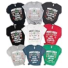 Funny Christmas Shirt for Family | Matching Holiday Pajamas Outfit | Most Likely To Quote Tee | Cute Xmas Crew Shirt | Funny Holiday T-Shirt Gift for Friends, Couples, or Family Christmas Photos (Style 2)